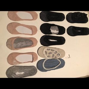 Women’s no show socks sz one size 14 pairs